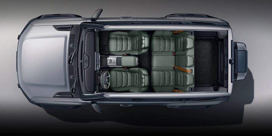 jetour t2 interior space layout